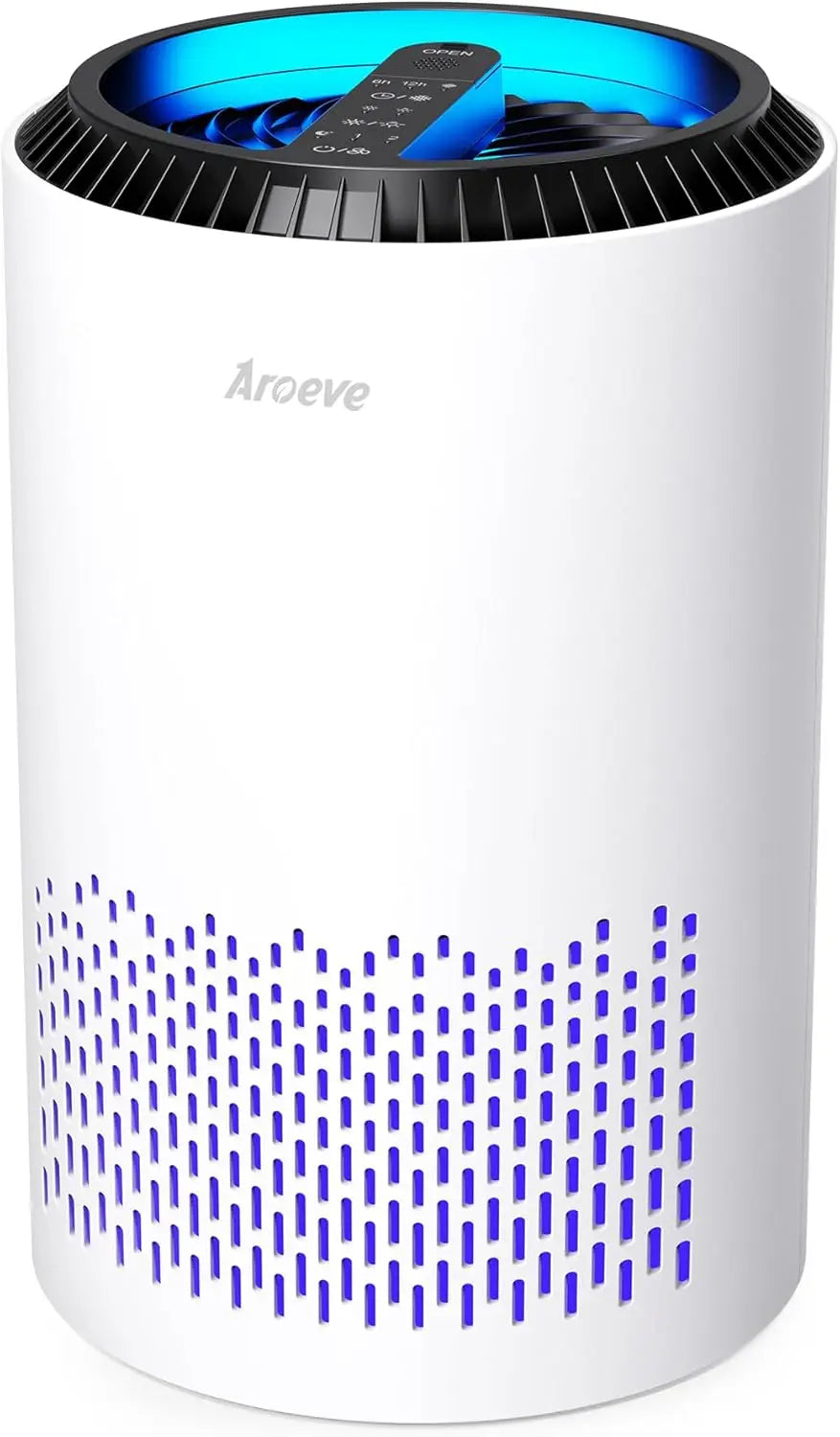 Air Purifier for Smoke & Pollen - Quiet Sleep Mode Cleaner